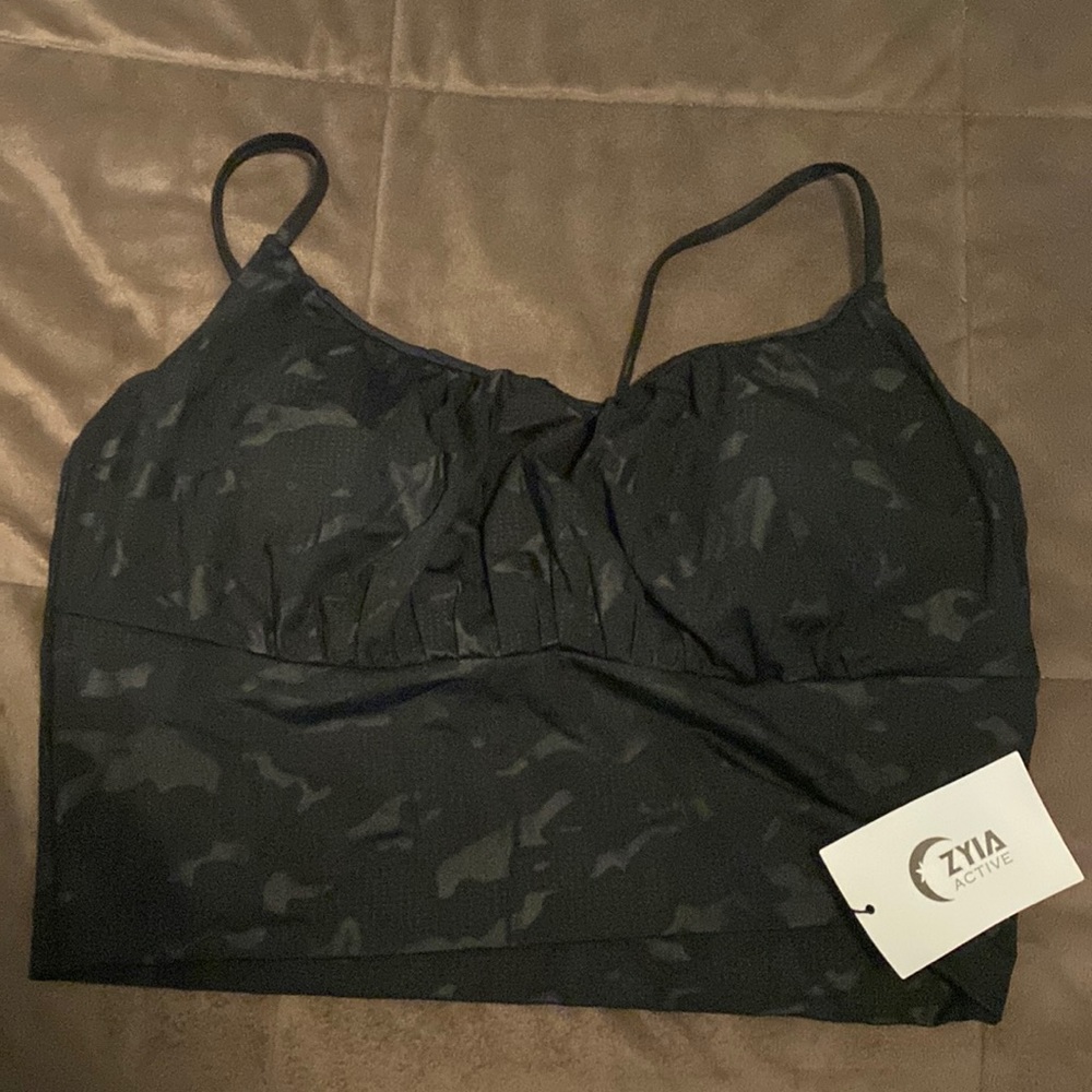 Zyia Camo Luxe bra